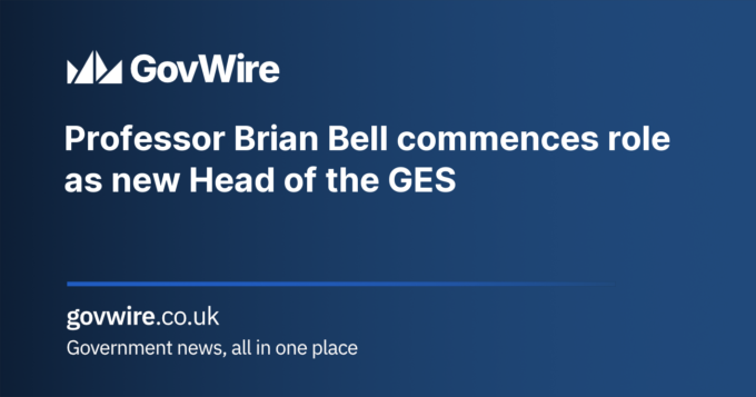 Professor Brian Bell Assumes Leadership of Government Economic Service
