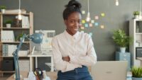 Small business employees managing orders and operations